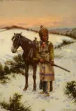 John Hauser, Winter Hunt – Sioux