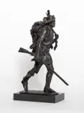Harry Jackson, Trapper II, 1982, bronze
