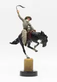 Harry Jackson, Two Champs II, 1977, bronze