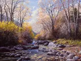 Francois Koch, Canyon Country, 2007, oil on canvas