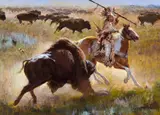 D. Edward Kucera, Mighty Are the Swift, 2021, oil on canvas