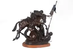 James Nathan Muir, Saving the Flag, bronze