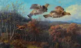 Edmund Henry Osthaus, Grouse in Flight