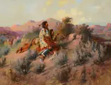 Edgar S. Paxson, Indian Scouting Party