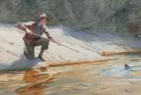 Ogden Pleissner, Coming to the Gaff