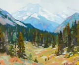 Carl Rungius, On Simpson Pass