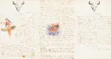 Friend Wallace Letter by Charles Marion Russell, 1918, watercolor and ink on paper, sold Jul 2021