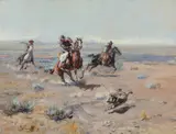 Charles Marion Russell, Roping a Wolf