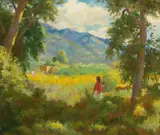 Joseph Henry Sharp, Glorietta – Taos