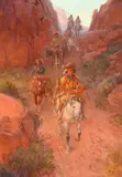 Roy Andersen, Trail of the Old Ones, oil on canvas