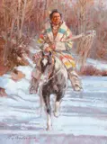 Roy Andersen, Scouting the Silence, oil on canvas