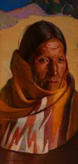 Ernest L. Blumenschein, White Sun, 1927, oil on canvas