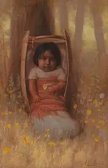 Alice Coutts, Little Mendocino, oil on board