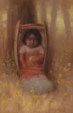 Alice Coutts, Little Mendocino, oil on board