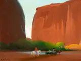 Gerard Curtis Delano, Travelers in the Canyon