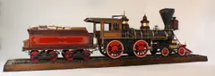 Brian L. Ford, Western Era Steam Train, hardwood and steel