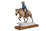 Safe and Sound, No. 8 by Harry Jackson, 1983, bronze, sold Jul 2020