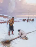 Tom Lovell, Wire Trouble on the Overland Telegraph
