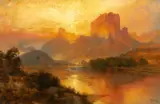 Thomas Moran, Green River, Wyoming, 1883, oil on canvas