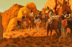 David Nordahl, Lying in Wait, Oil on board