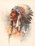 Edgar S. Paxson, Wolf Robe