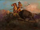 Edgar S. Paxson, Charging Buffalo