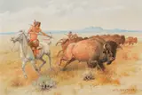 Olaf Carl Seltzer, Hunting Buffalo