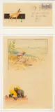 Olaf Carl Seltzer, Illustrated Letter & Envelope