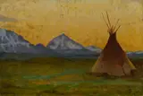 Joseph Henry Sharp, Blackfeet Reservation