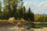 Brett James Smith, Canvas Under the Cottonwoods