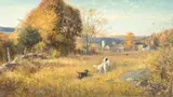 Robert Kennedy Abbett, Beau and Duke, 1981, oil on board