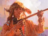 Roy Andersen, Black Buffalo Pipe, 2001, oil on canvas