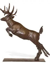Mike Barlow, Take the Field, 2019, bronze