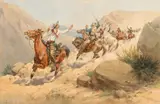 Herman W. Hansen, Danger Ahead (Horse Thieves)