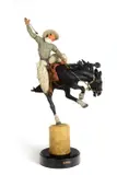 Harry Jackson, Two Champs II, bronze