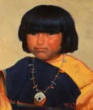 William Robinson Leigh, Zuni Child