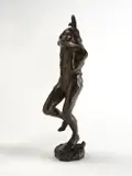 Hermon Atkins MacNeil, A Primitive Chant, 1901, bronze