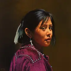 George Molnar, Chambray, oil on board