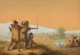 Alfred Jacob Miller, Snake Indians – Testing Bows