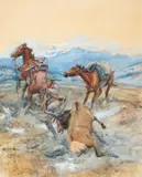 Charles Marion Russell, Creased