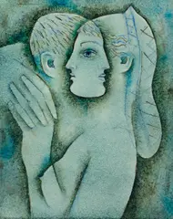 Erwin Spuler, Plaque, ceramic