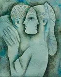 Erwin Spuler, Plaque, ceramic