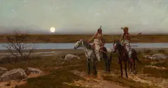 Henry Farny, Pastures New, 1901, oil on canvas