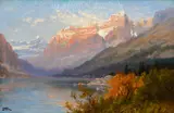 Glacier Park by John Fery, oil on canvas, sold Jul 2018