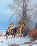 Windbreak by Martin Grelle, 2013, oil on canvas, sold Jul 2018