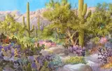 Tom Hill, Quail Heaven, 2000, watercolor on paper