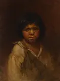 Grace Hudson, Garland Mitchell, 1910, oil on canvas