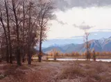 Francois Koch, Approaching Storm, oil on canvas