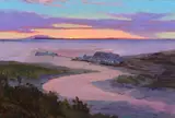 Emard Salmon Cannery by Sydney Laurence, oil on canvas laid on board, sold Jul 2018