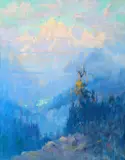 Eustace Paul Ziegler, Arctic Ridge, 1922, oil on canvas